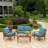 ARDEN 3 - Piece Outdoor Seat/Back Cushion-2142439757