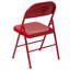Double Braced Metal Folding Chair-1898137925