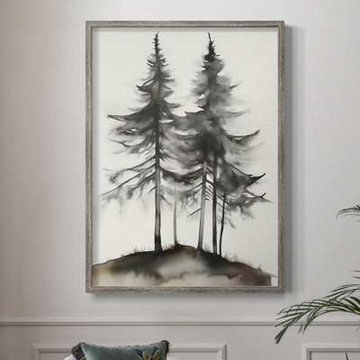 «Christmas Holiday Art», série 2-XX, reproduction encadrée - bois massif XMAI81798