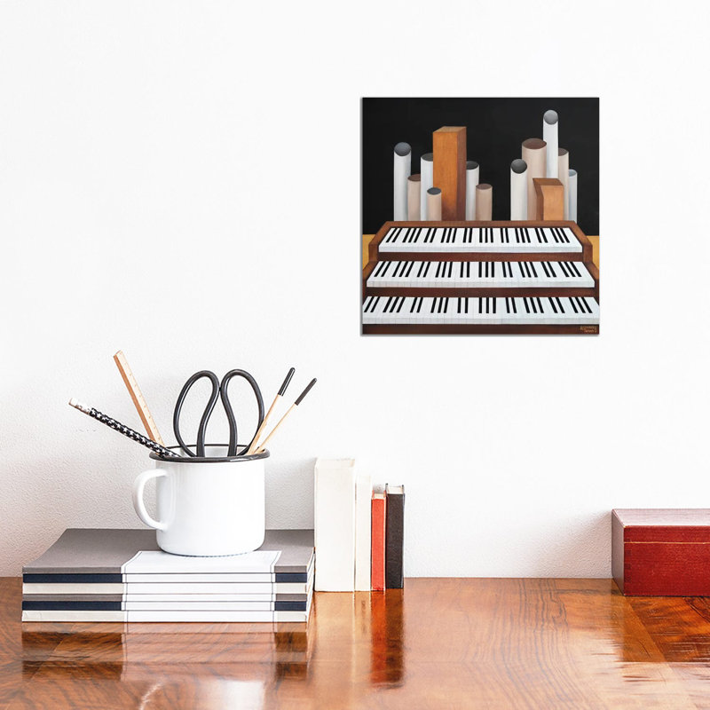 Organ by Alexander Trifonov - Wrapped Canvas Gallery-Wrapped Canvas Giclée, 30.48 cm H x 30.48 cm W