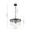 Lustre tambour en verre Livingon-585011352
