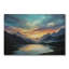 Art mural sur toile Mountain Lake Sunset-867666608
