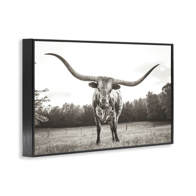  «Longhorn Lèche Lips», estampe numérique par Nathan Larson