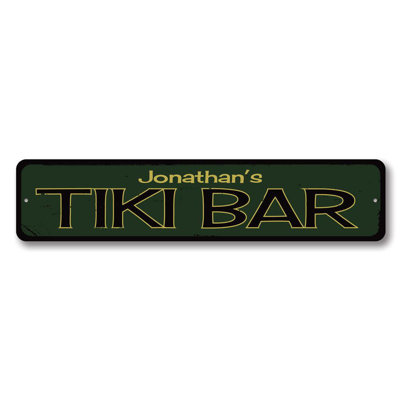Plaque Tiki