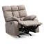 Fauteuil inclinable contemporain gris-58301791