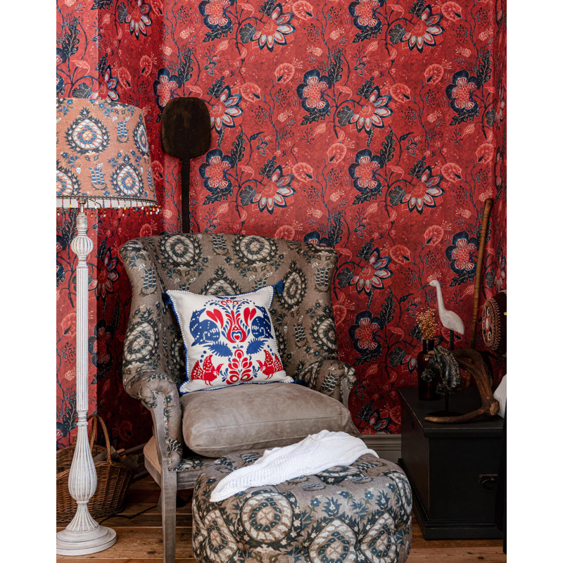 Transylvanian Roots Floral Wallpaper Roll