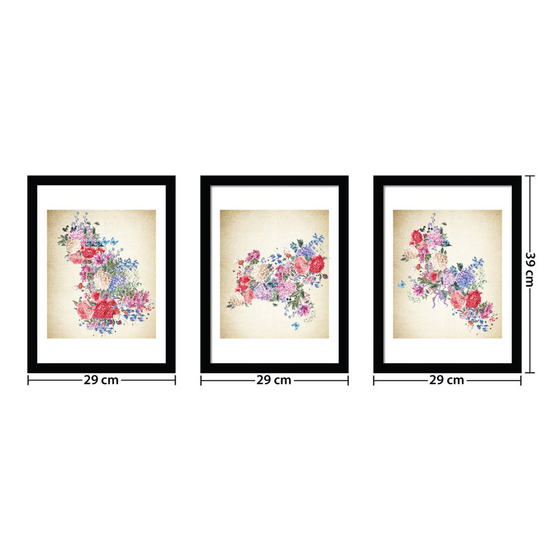 3 Piece Single Picture Frame Print