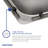 Dayton 33" L x 22" W Double Basin Drop-in Kitchen Sink-37925159