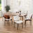  Faux Leather Dining Chairs Set of 2, Mid-Century Modern Upholstered Side Chairs with Wood Frame for Dining Rooms,Kitchens,Living rooms-1671358572