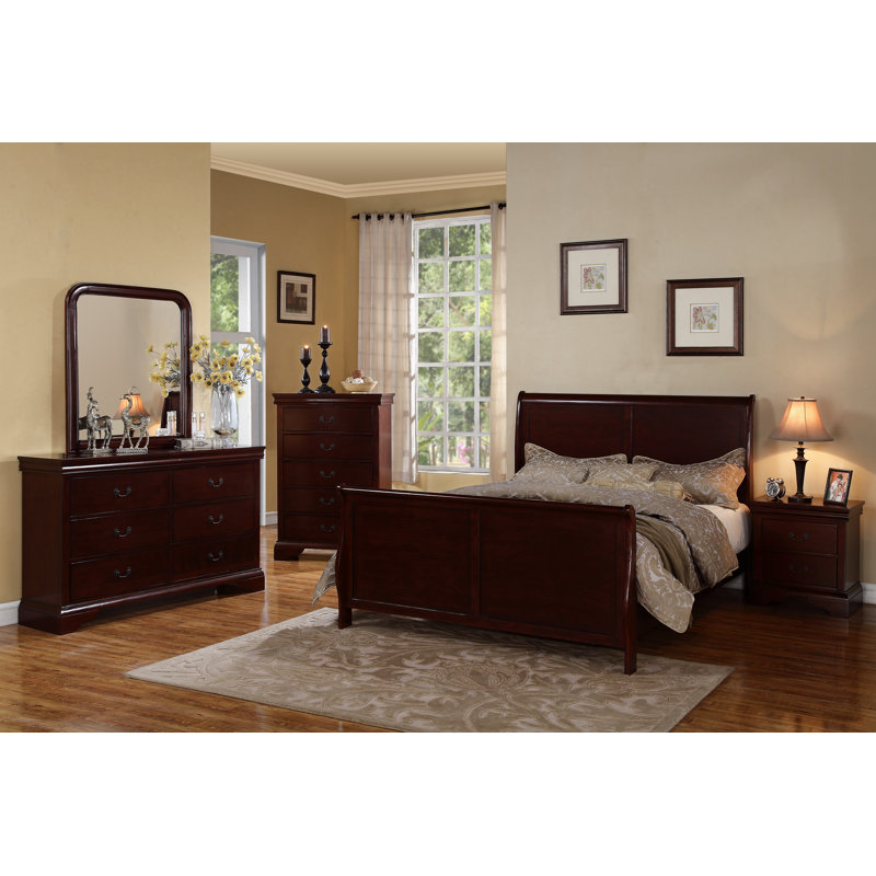 Venice 32'' W 5 - Drawer Dresser, Brown