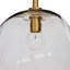 Luminaire suspendu en fusion avec verre fumé-23579278