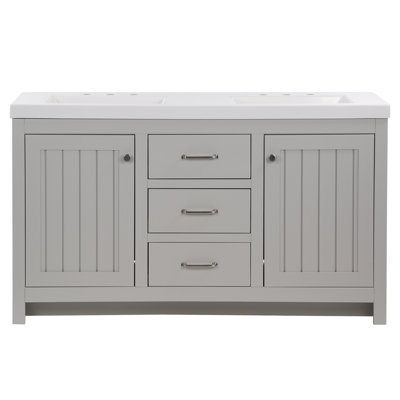 Ensemble de meuble-lavabo double 61 po Emond