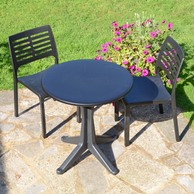 Rayville Bistro Table with 2  Chairs Garden Set