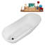 Baignoire autoportante 67 "avec drain interne Streamline-101697766