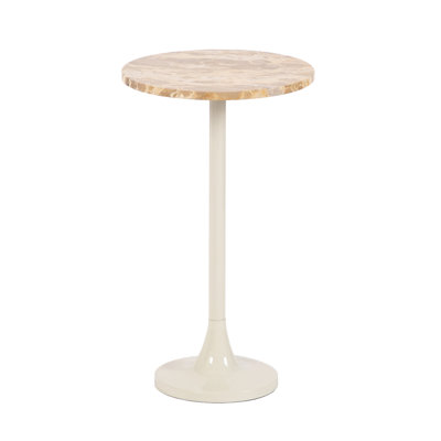 Baronet Round Marble Side Table