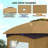 Elegant Design Gazebo,Double Roof Patio Gazebo With Curtains,Church Windows,For Outdoor-127438879