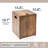 Imitation Wood Grain Propane Tank Cover