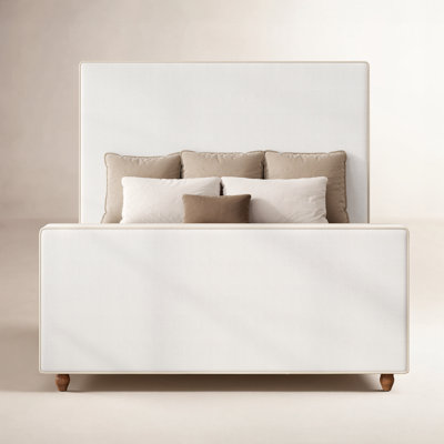 Upholstered Low-Profile Bed