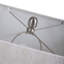 Lampe de table 32 po brun / gris Nottingham