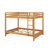 Queen Size Bunk Bed With Ladder-997293673