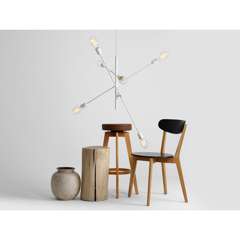 Twigo 6 - Light Unique/Statement Pendant, White
