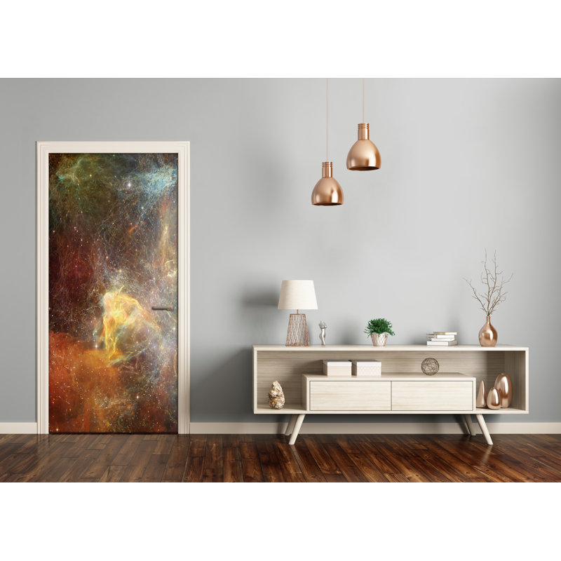 Space Door Decal