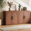 Armoire de rangement à 3 portes avec tablettes réglables: Buffet polyvalent pour la maison-880416384-880416391