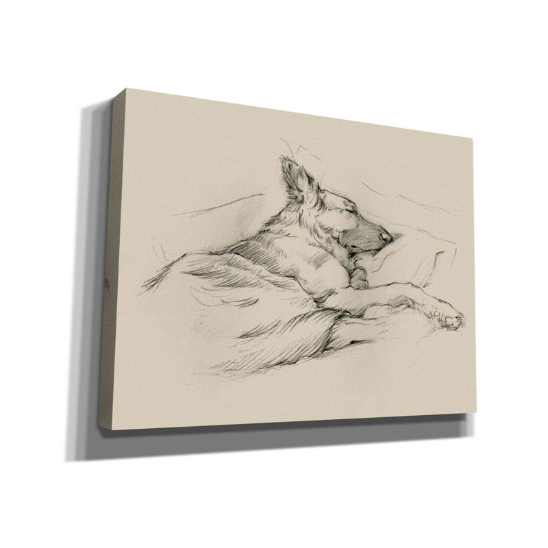 Toile rouge «Red Days» par Ethan Harper, H 12 po x l 16 po x P 0,75 po