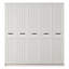 Ortley 5 Door Manufactured Wood Wardrobe