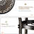 Classic Bronze Round Cast Aluminum Patio Table