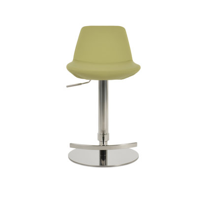 Pera Swivel Adjustable Height Bar Stool