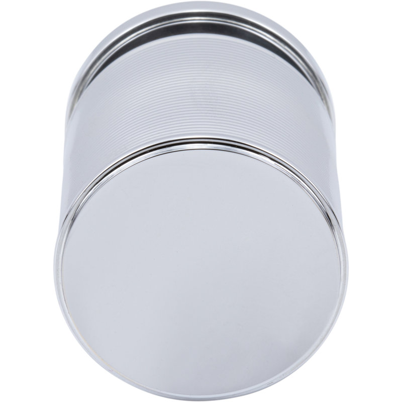 Vibe 1 1/4" Diameter Cylindrical Knob, Polished Chrome