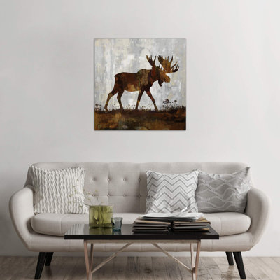 Moose 1 Piece Painting on Canvas