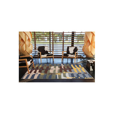 Tapis bleu lavable décoratif bleu pastel
