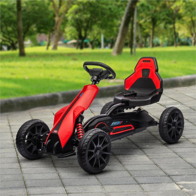 Wagons roulants pour espace extérieur avec Pp rouge et métal, conception réglable et structure en métal, 99,7 x 57,8 x 58,4 po