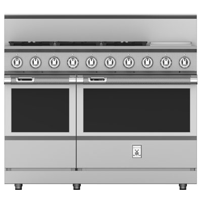 KRD 48"" 7.4 cu. ft. Freestanding Dual Fuel with Griddle -  Hestan, KRD485GD-NG