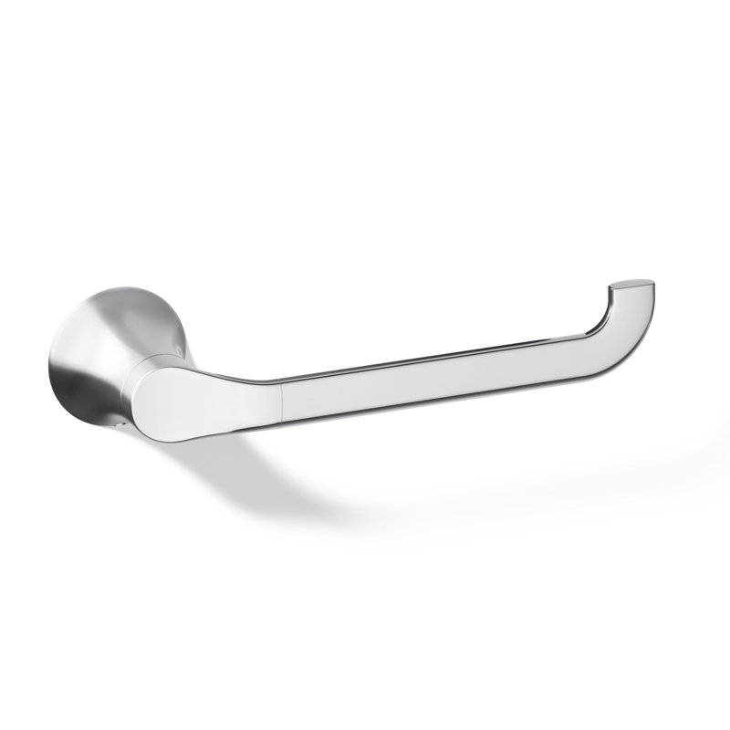 Simplice Wall Mounted Towel Bar, Polished Chrome