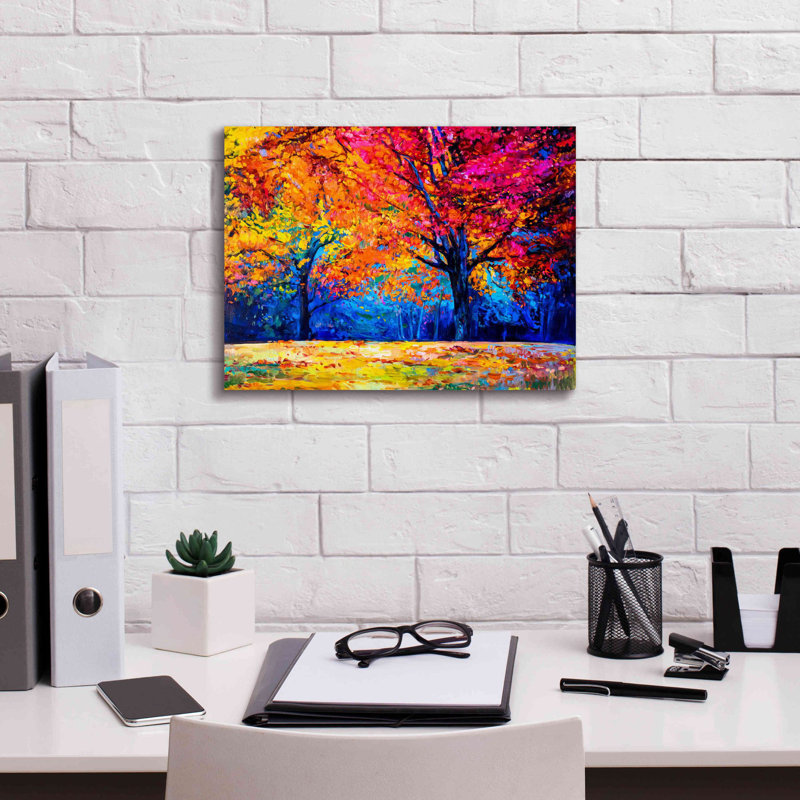 «August» par Epic Portfolio, impression sur toile, estampe numérique, H 12 po x l 16 po x P 0,75 po
