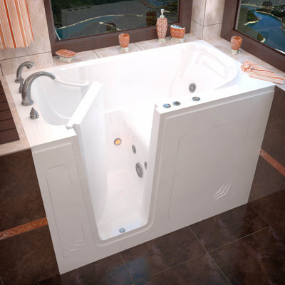 Baignoire de tourbillon à visite guidée 54" x 30" Buena Vista