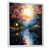 White Floater Framed