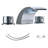 Widespread 2-handle Bathroom Faucet with Drain Assembly-59052248