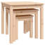 Bernards Solid Wood Nesting Tables-641413697