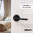  Brio Privacy Door Lever Modern Concealed Design For (Bed & Bath) – Sleek Minimalist Style in Matte Black-114645642
