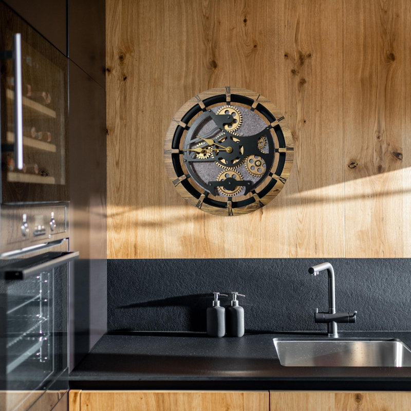 Wood Wall Clock