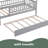 Wooden House Bed With Trundle-156067103-156067090