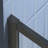 Sliding Shower Door With 1/4" Tempered Glass, Matte Black, 34.625 In. X 72 -angle Pivot Enclosure And Splendid Stainless Steel Handle