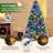 Lighted Pine Christmas Tree