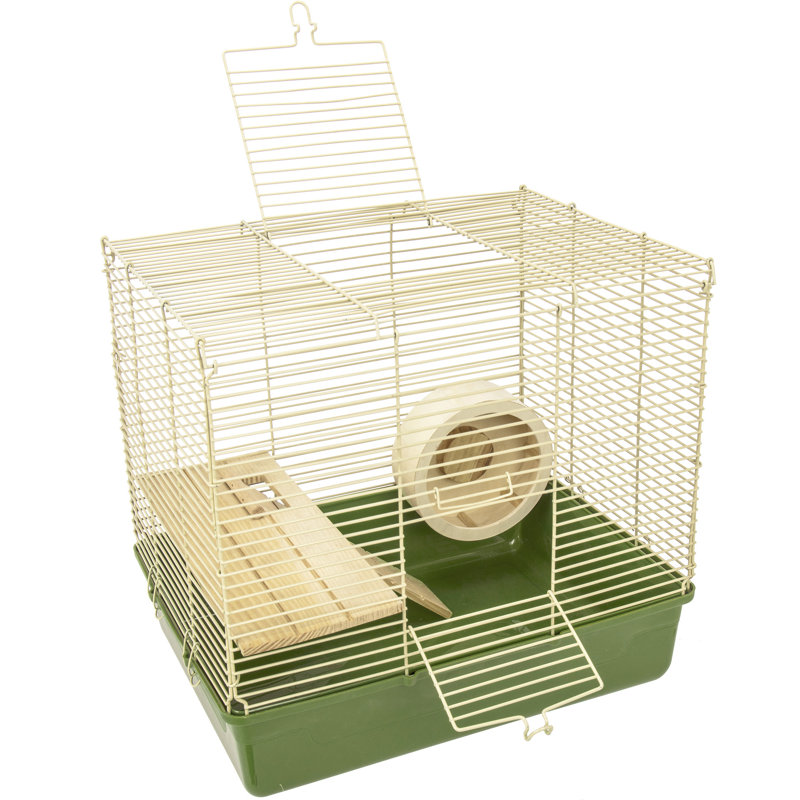 Cage à hamster avec roue Chike Naturals