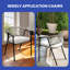 Chaise de patio avec coussin Tamere