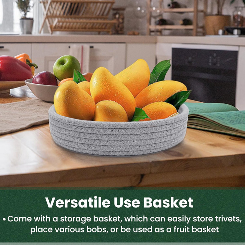 Sous-plats de 10 pouces pour plats chauds, plats chauds et casseroles - 5 pièces
